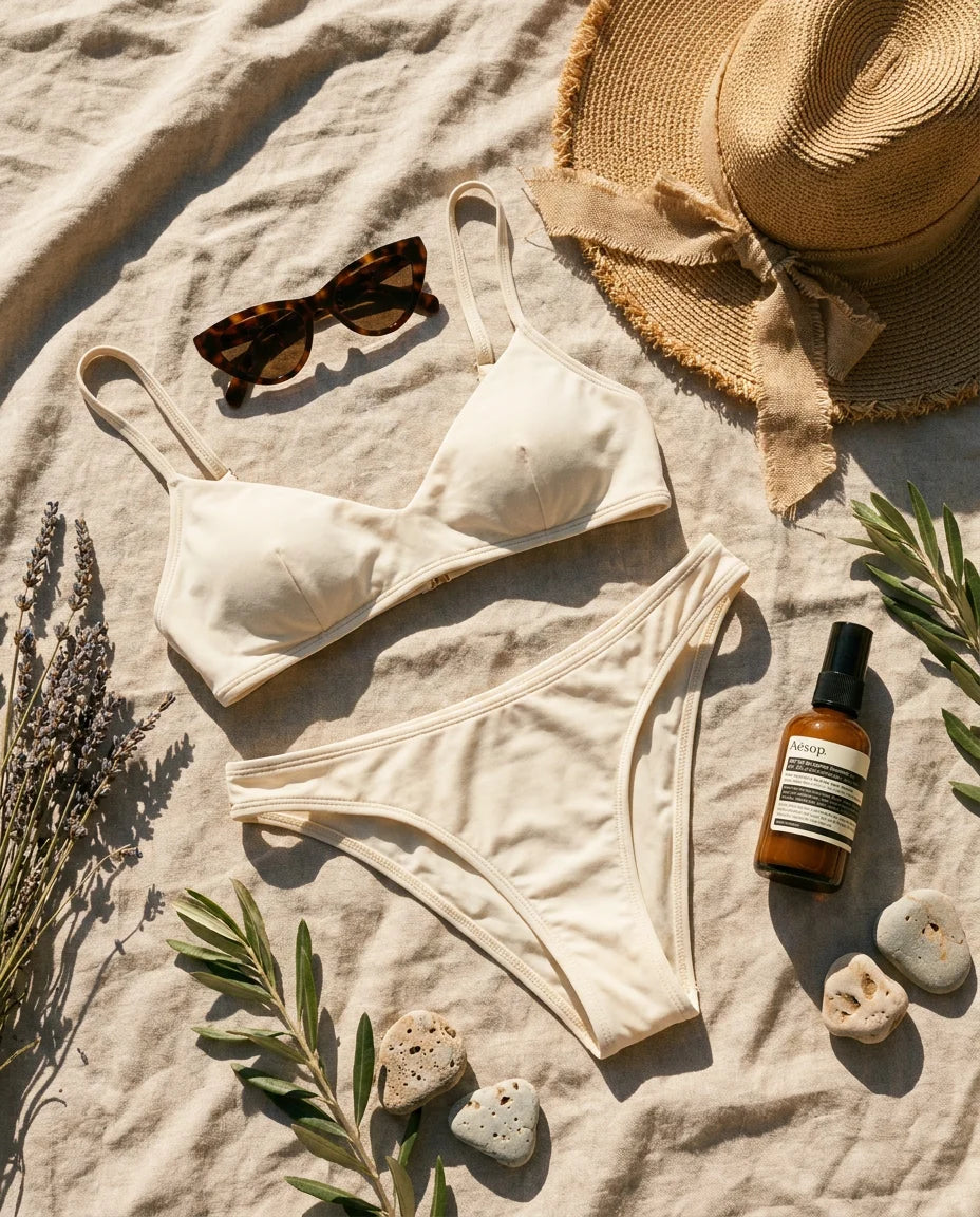 La Soleil — Bikini Taille Haute Vintage | SOLACE Swimwear